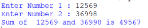 Python Program to find sum of two numbers - Anjeev Singh Academy