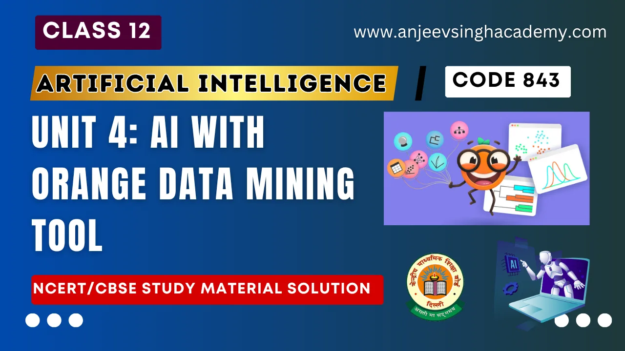 Unit 4 AI with Orange Data Mining Tool Book Solution