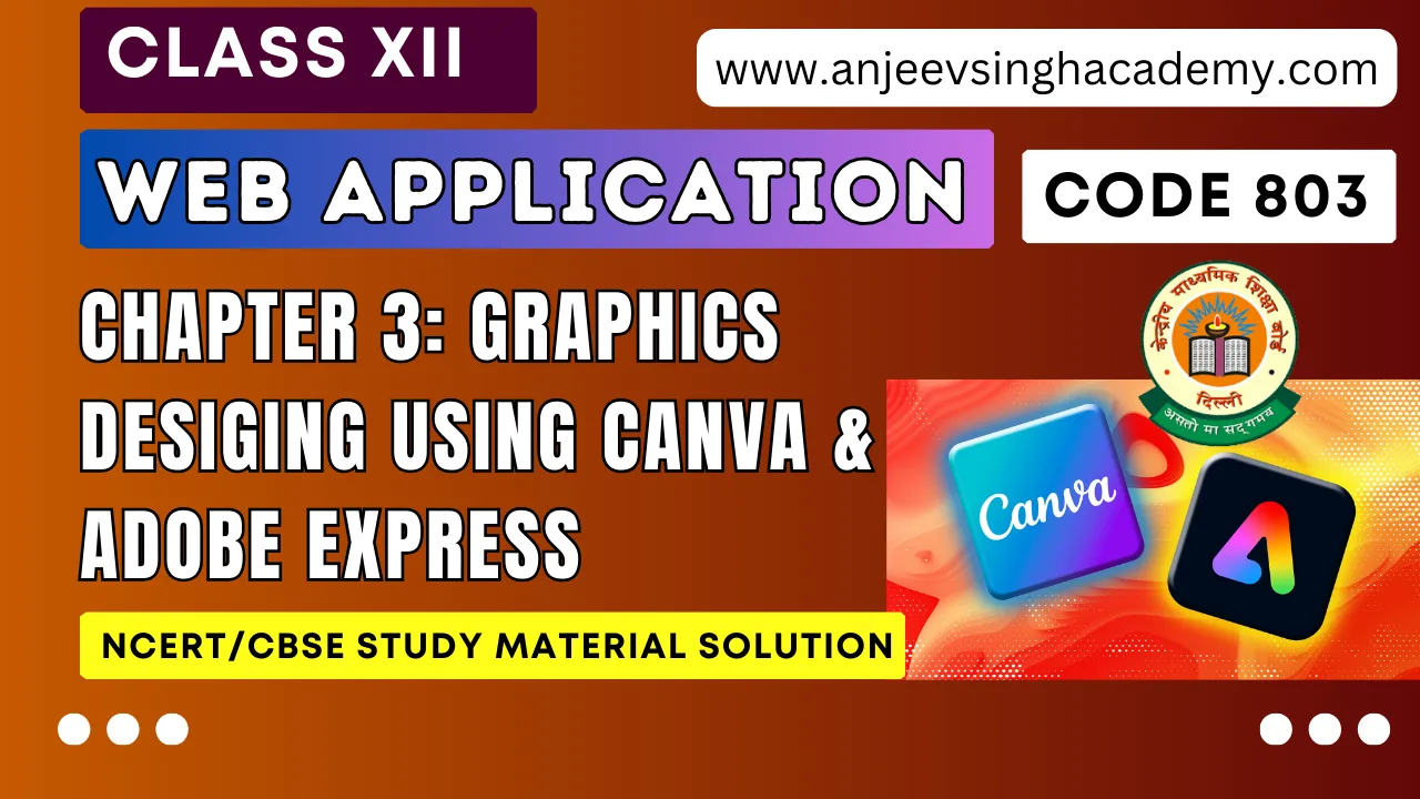 Chapter 3: graphics desiging using canva & adobe express